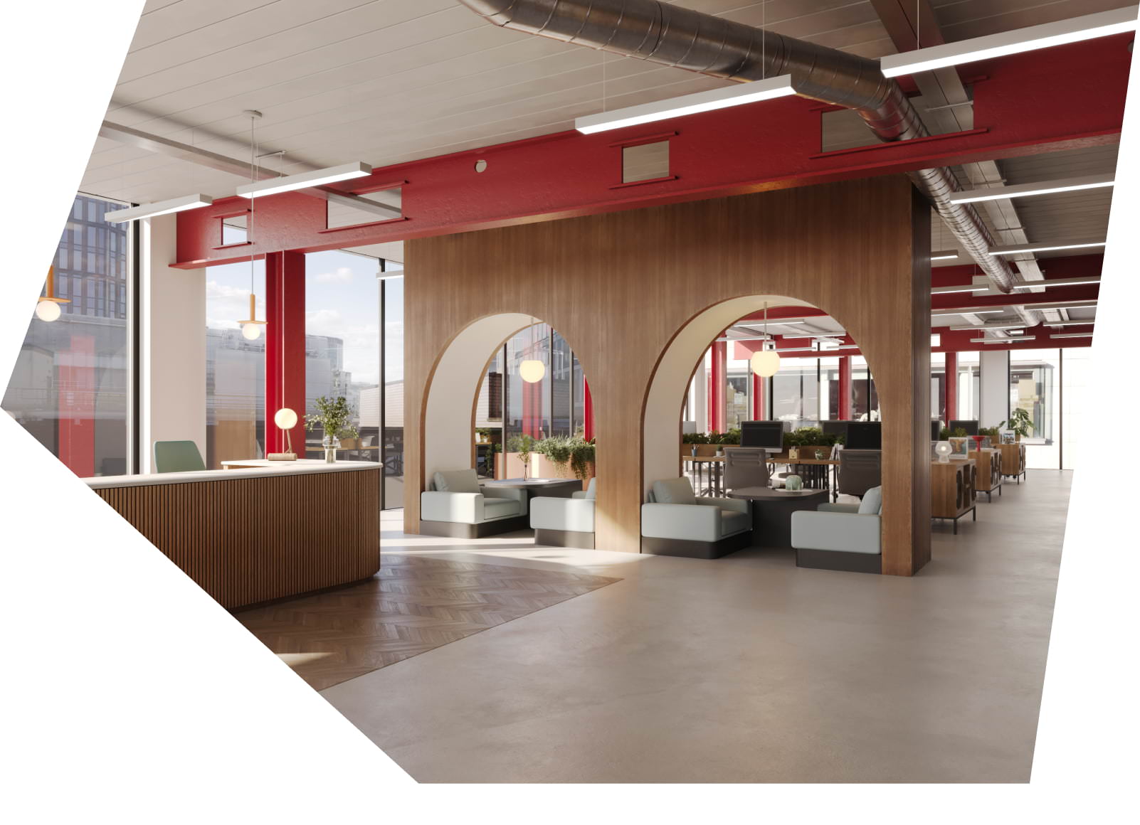 70 Wilson refurbished workspace